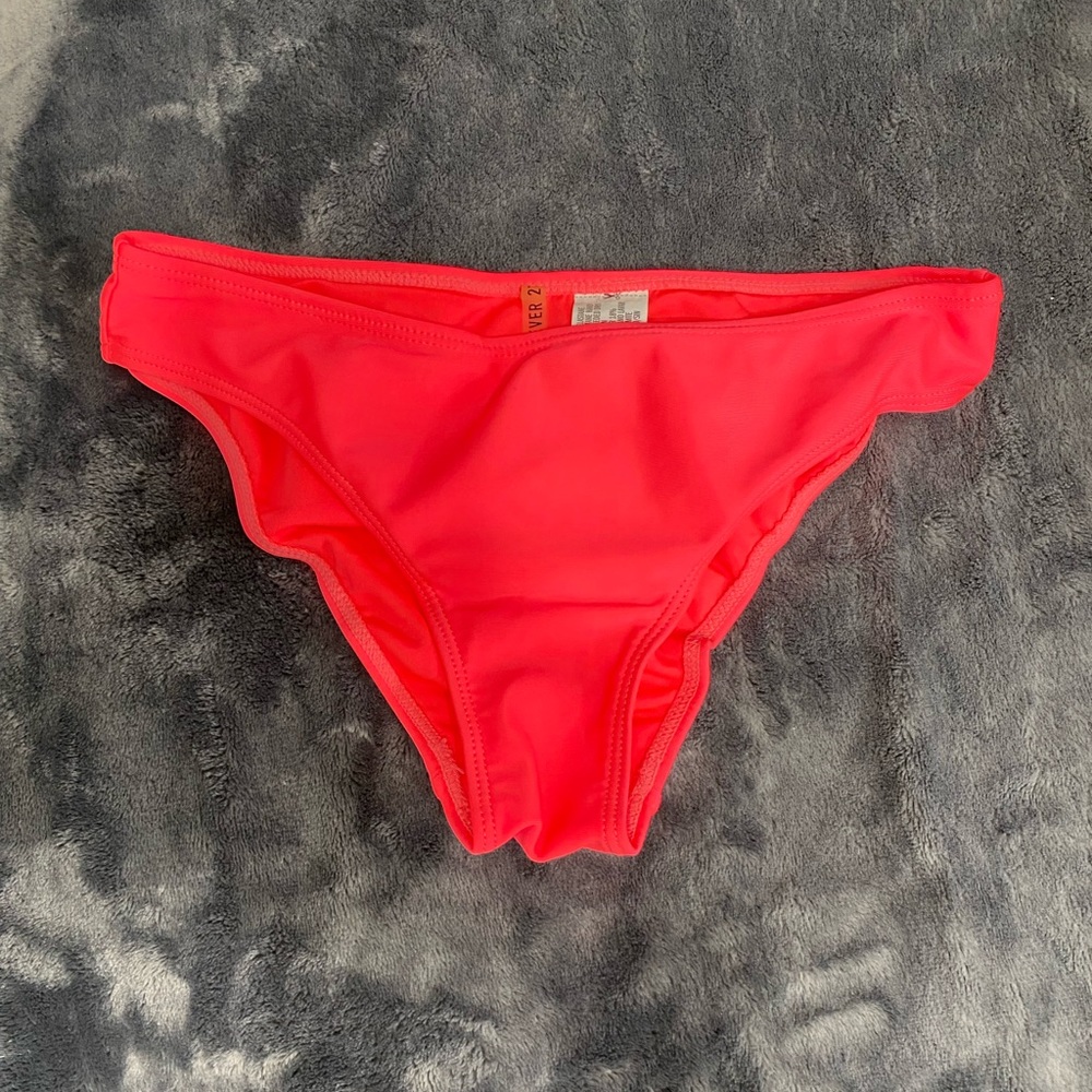 Neon pink bikini bottoms